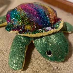 Plus Sequin turtle stuffed animal